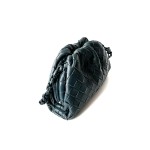 Bottega Veneta The Pouch Intrecciato Leather Clutch